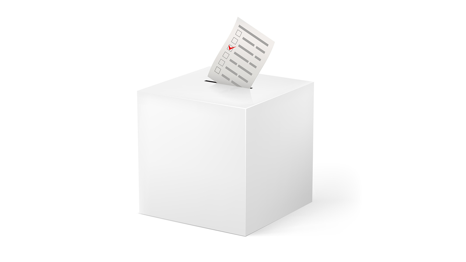 A stock graphic of a ballot box.