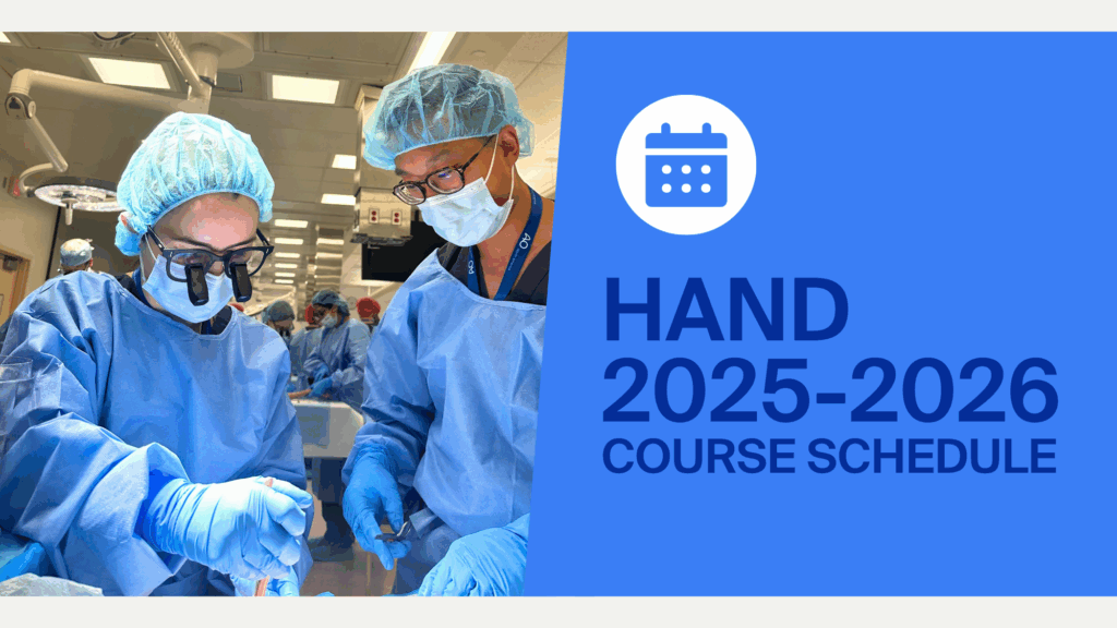 2025-2026 Trauma Hand Courses
