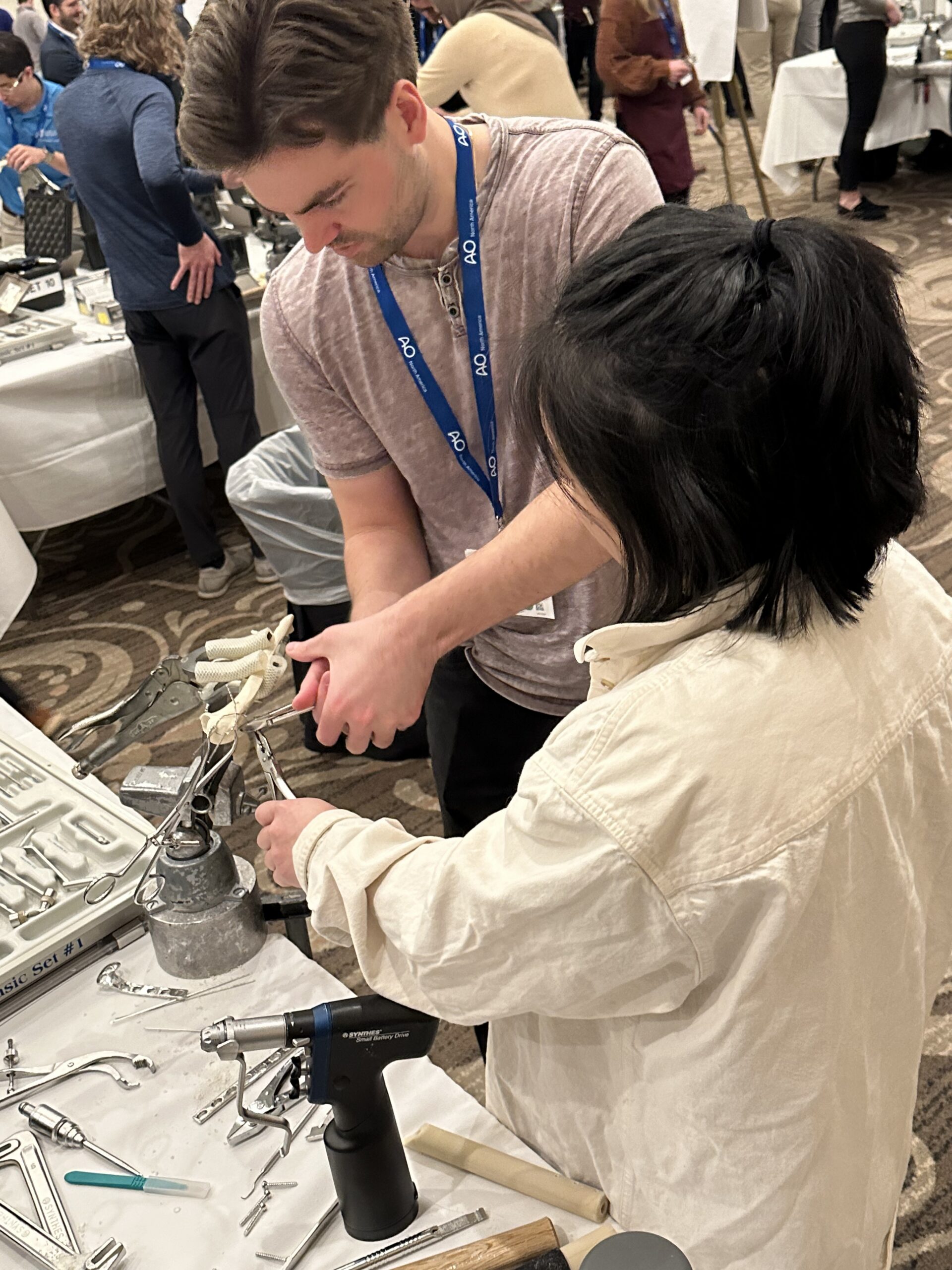 Residents participating in AO Trauma NA orthopedic trauma training
