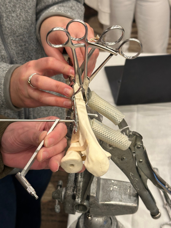 AO Trauma NA faculty-led fracture management skills training session