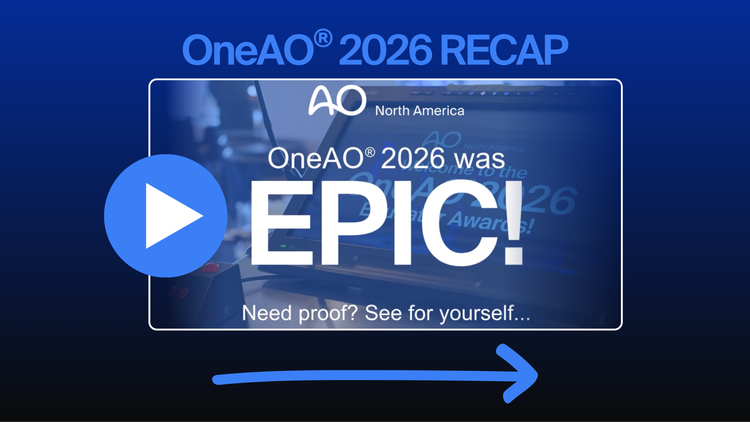 OneAO Video blog header