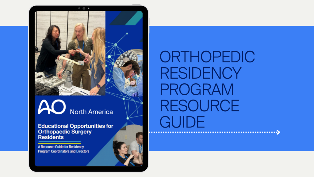 Orthopedic residency program Resource Guide